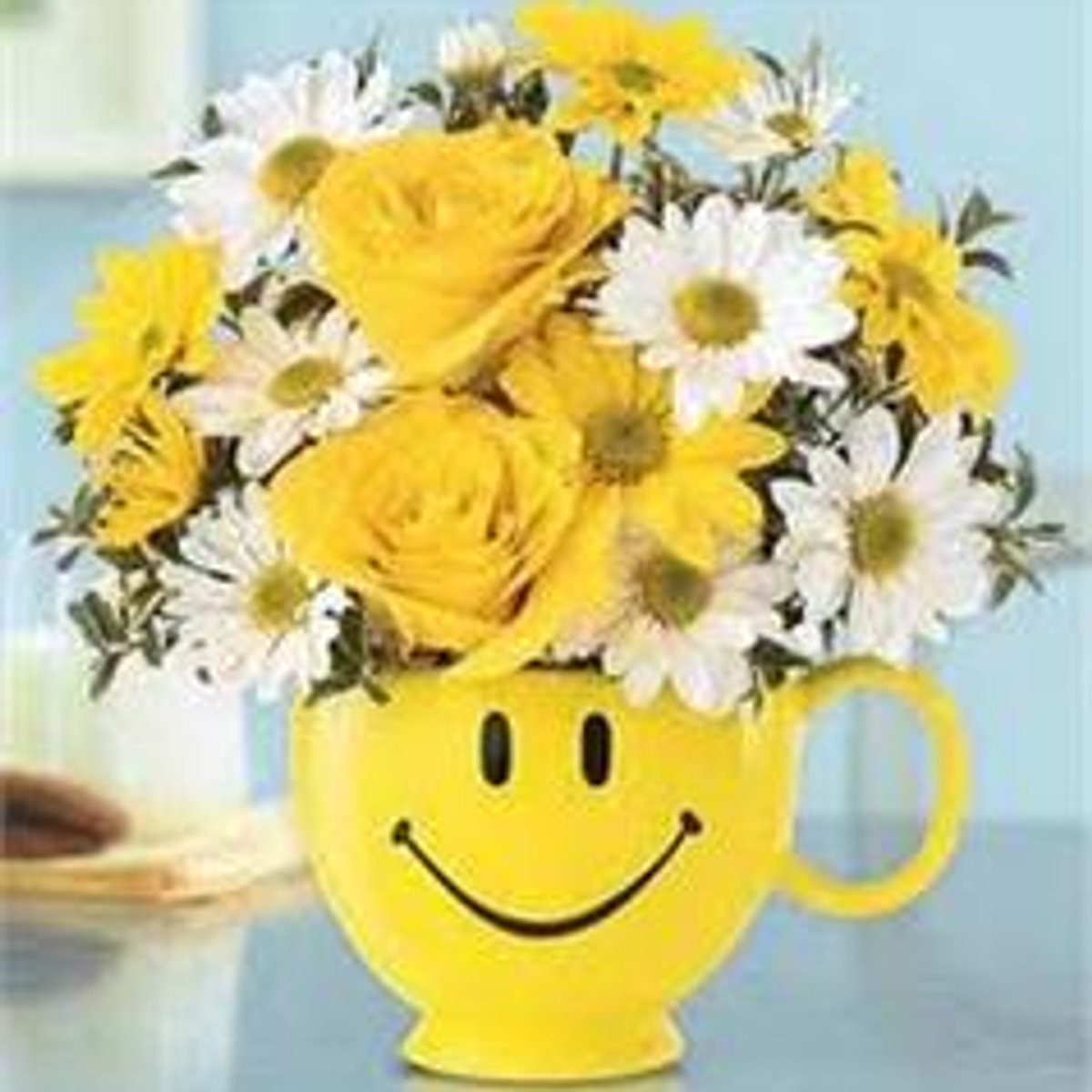 Traditional basket centerpiece